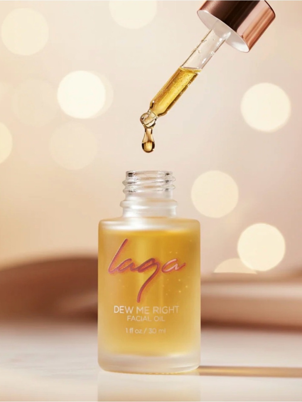 Dew Me Right Rose Moringa Facial Oil 1 fl oz (30 ml)